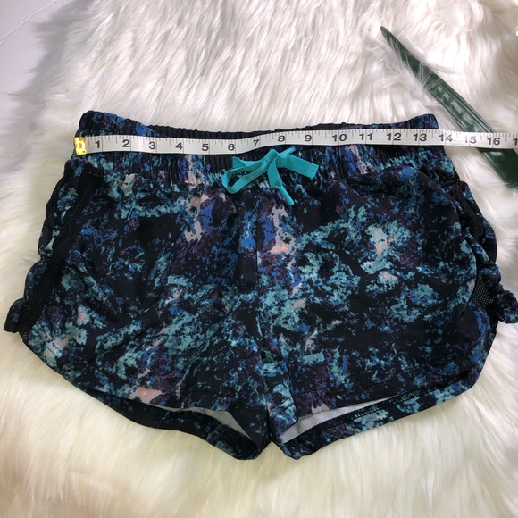Fabletics Pamela Shorts Blue Black Running Tide XS - Picture 5 of 8